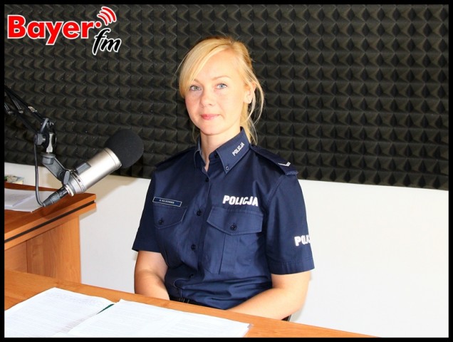 Agata Kulikowska - Oficer prasowy Komendanta Powiatowego Policji w Ełku