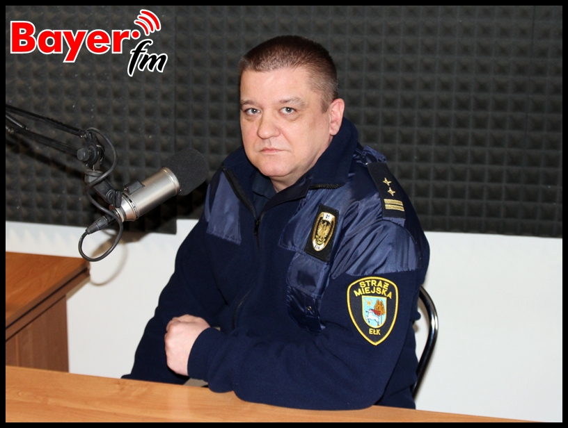 Krzysztof Skiba - Komendant Straży Miejskiej w Ełku