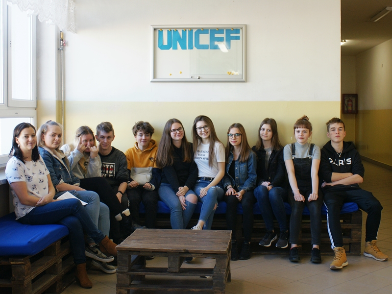 ZS5 w Klubie Szkół UNICEF