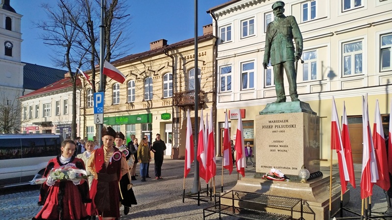 Polonez w centrum Suwałk