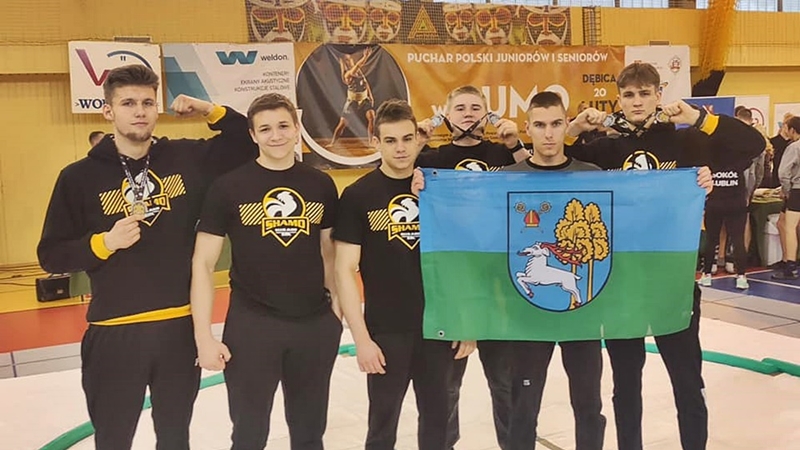Judocy z medalami w Pucharze Polski w sumo