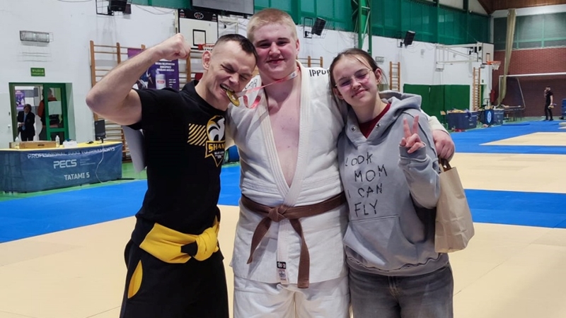 Olaf i Otylia w Pucharze Polski Juniorów Młodszych w Judo